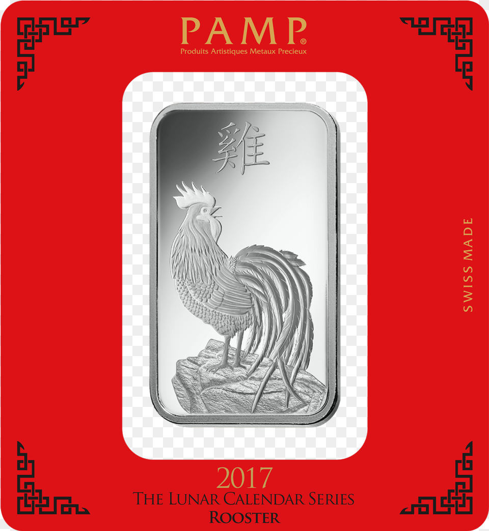 Transparent Silver Bar Rooster Pamp, Animal, Bird, Chicken, Fowl Free Png