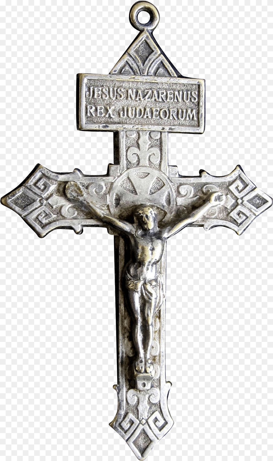 Transparent Silver Cross Croce San Damiano In Metallo Argentato, Symbol, Crucifix Free Png