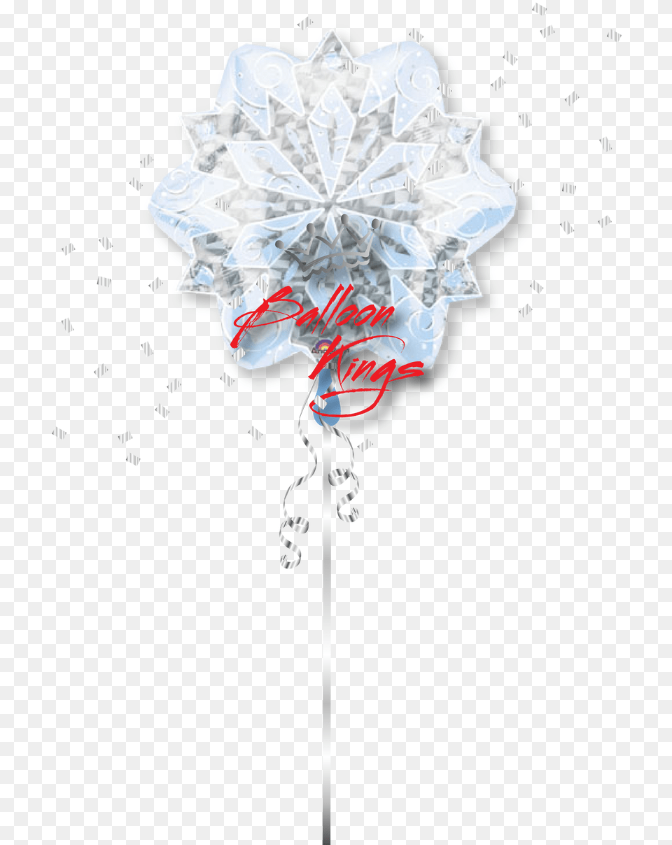 Transparent Silver Snowflake Body Jewelry, Cross, Symbol, Flower, Plant Free Png