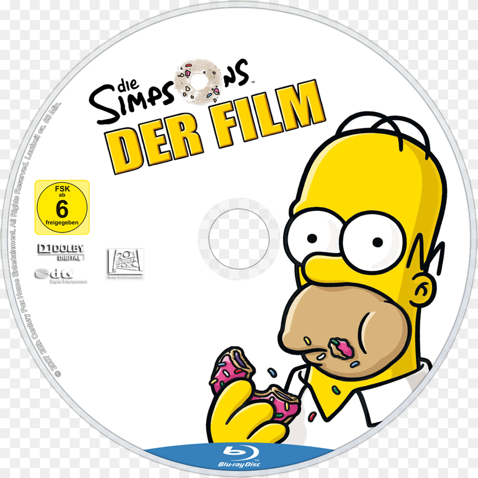 Transparent Simpsons, Disk, Dvd, Face, Head Free Png