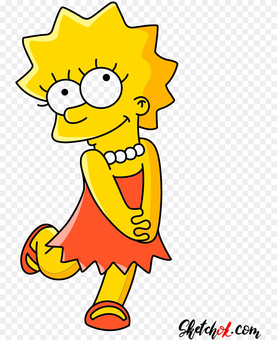 Transparent Simpsons Donut Lisa Simpson, Baby, Person, Face, Head Free Png