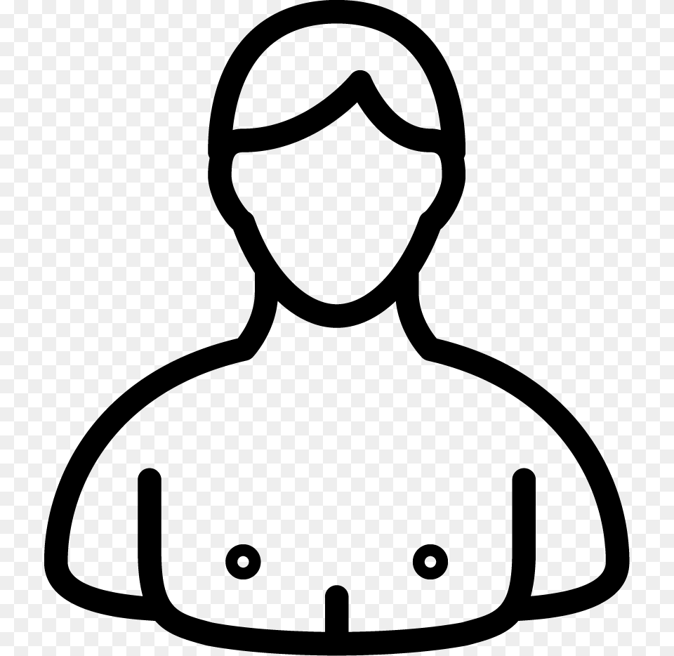 Transparent Six Pack Abs Clipart Patient And Caregiver Icon, Stencil, Smoke Pipe, Sticker Png Image