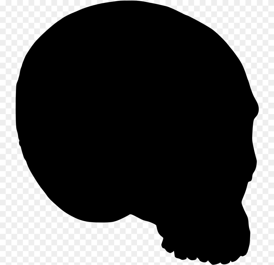 Transparent Skull And Crossbones Icon, Gray Free Png