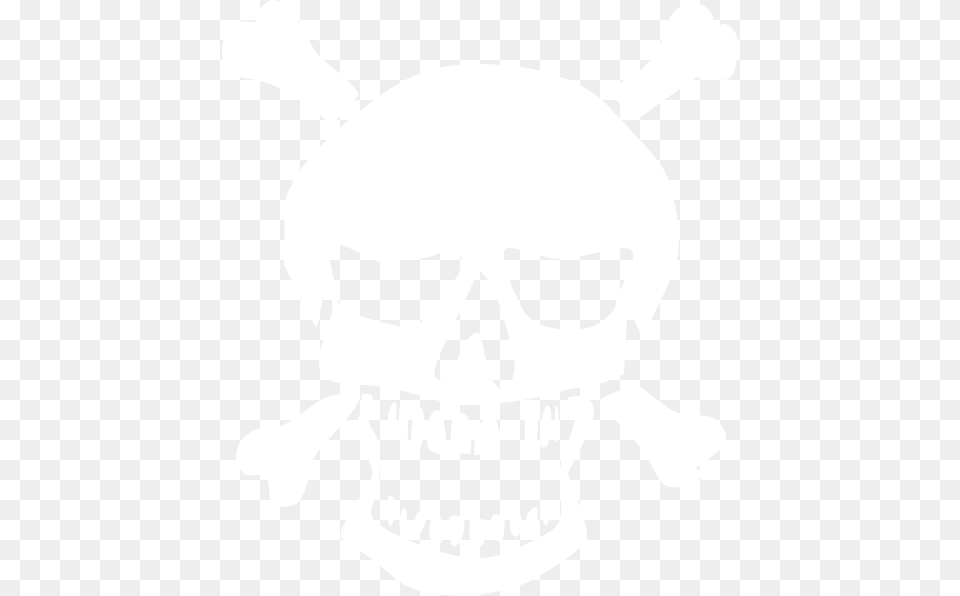 Transparent Skull Clip Art Skull White Clipart, Cutlery Free Png Download