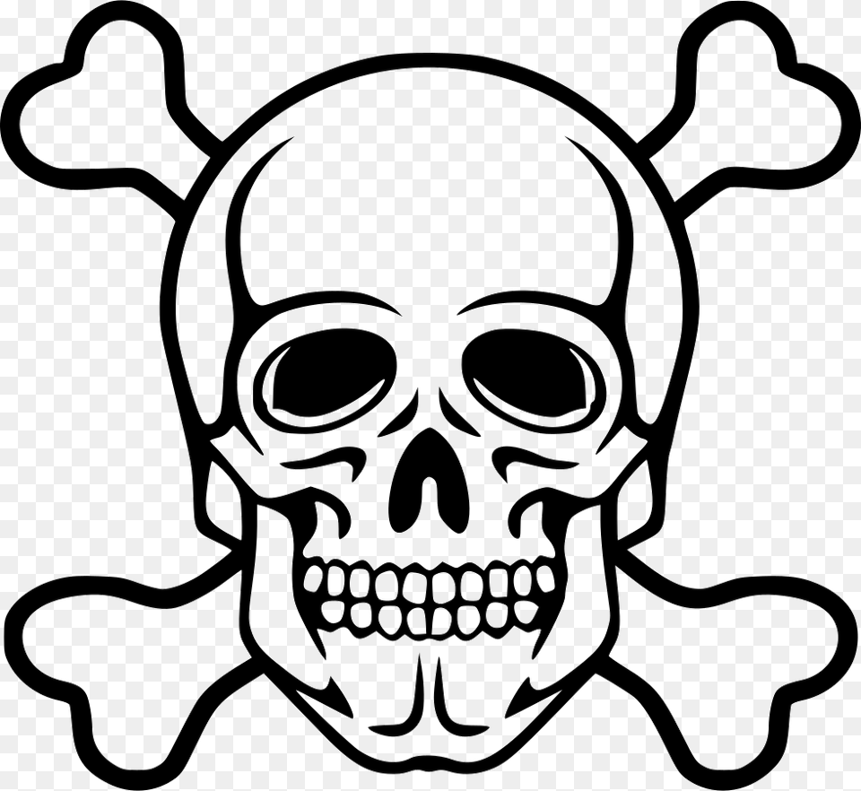 Transparent Skull Clipart Death File, Stencil, Face, Head, Person Free Png