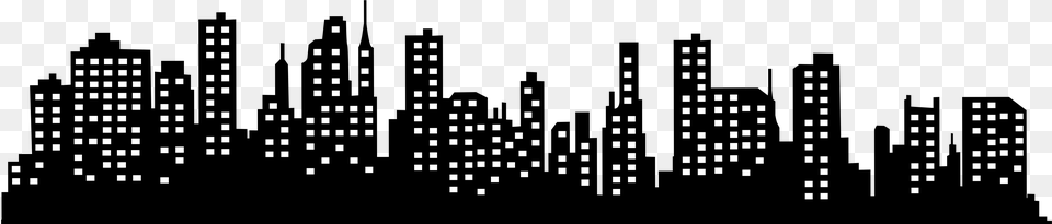Transparent Skyline Silhouette Cityscape Transparent, Text, Symbol, Computer Hardware, Electronics Png