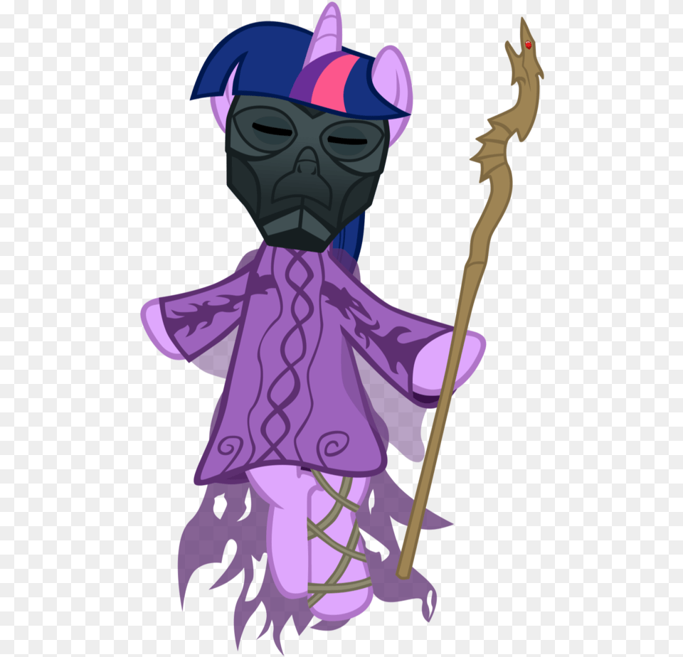 Transparent Skyrim Magic Mlp Priest, Clothing, Costume, Person, Purple Png Image