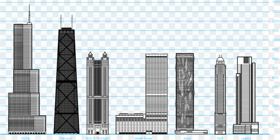 Transparent Skyscrapers Tower Block, Architecture, Skyscraper, Urban, High Rise Png Image