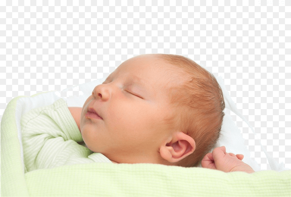 Transparent Sleeping Sleeping Baby, Newborn, Person, Face, Head Free Png