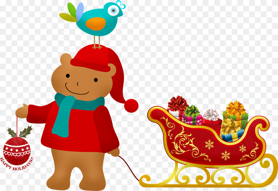 Transparent Sleigh Clipart, Baby, Person, Elf, Face Free Png Download