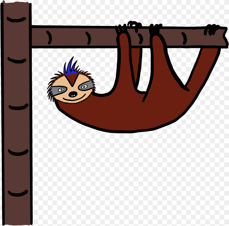Transparent Sloth Cartoon, Face, Head, Person, Adult Png Image
