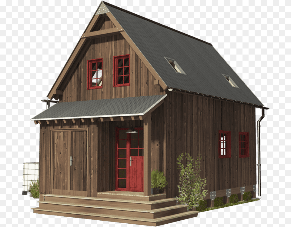 Small House 3 Bedrroom Tiny House Plans, Architecture, Plant, Outdoors, Nature Free Transparent Png
