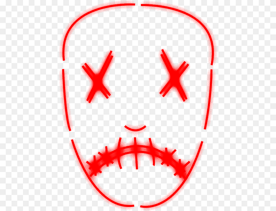 Transparent Smiley Face With X Eyes, Logo, Smoke Pipe, Symbol, Emblem Free Png