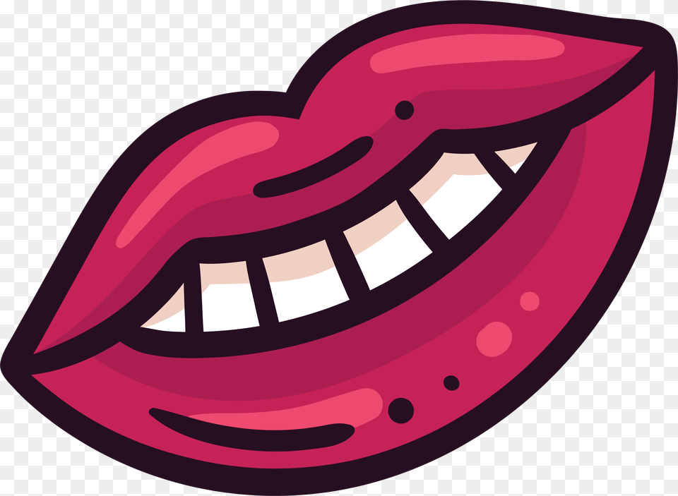 Transparent Smiling Mouth Logo Pink Floyd Vector, Body Part, Person, Teeth, Cosmetics Free Png Download