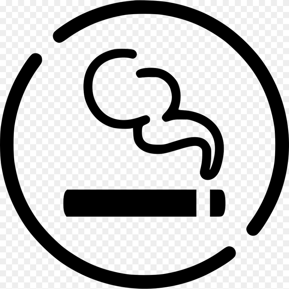 Smoke Icon Smoking Area Icon, Stencil, Symbol, Sign, Ammunition Free Transparent Png