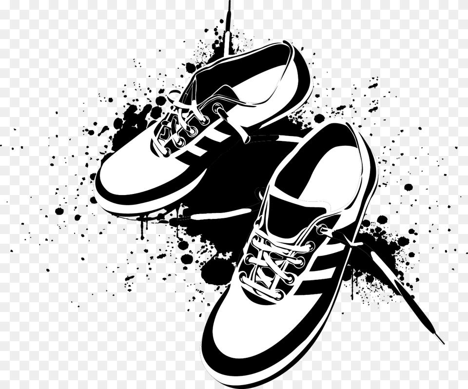 Transparent Sneakers Clipart Vector Sepatu, Clothing, Footwear, Shoe, Sneaker Png Image