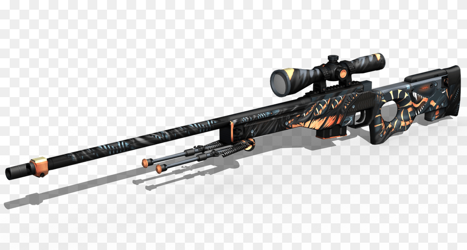 Transparent Sniper Rifle Sniper Gun 3d, Firearm, Weapon Png Image