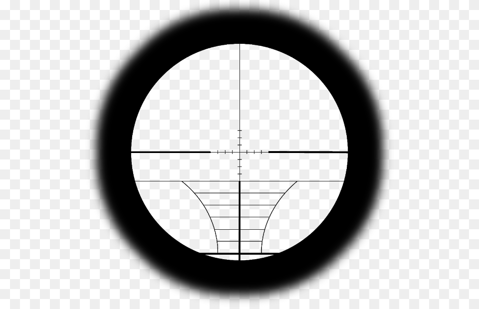 Sniper Scope Crosshairs Down Steal This Album, Gray Free Transparent Png