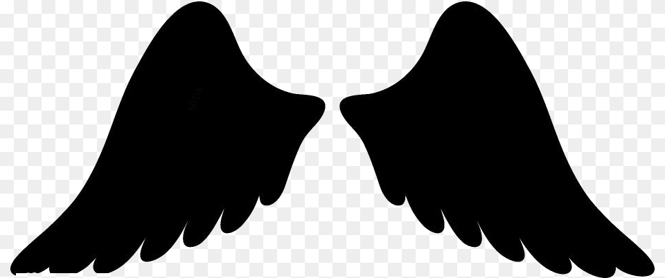 Snow Angel Wings Silhouette Silueta, Accessories, Tie, Formal Wear, Person Free Transparent Png