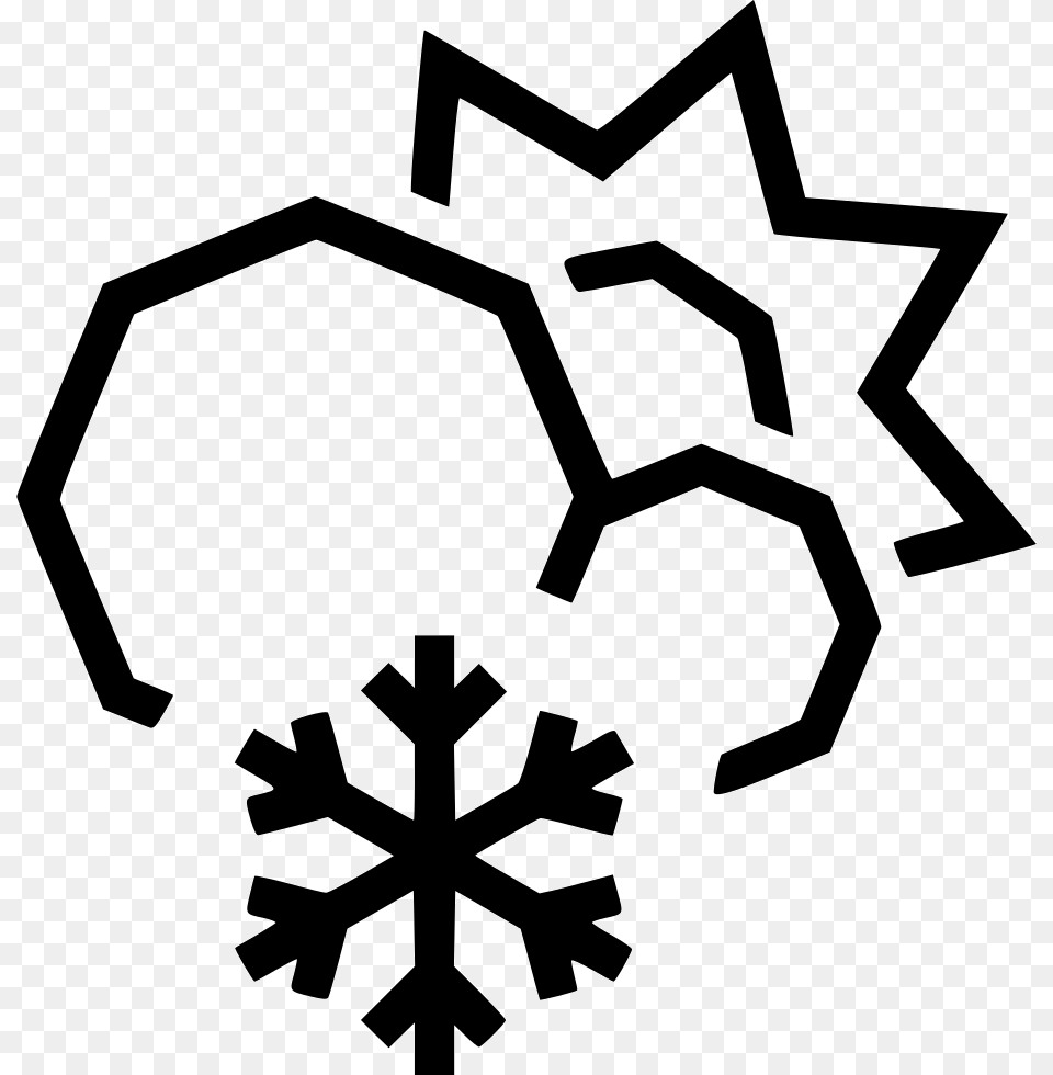 Transparent Snow Day Snowflake Icon, Nature, Outdoors, Symbol, Cross Png Image