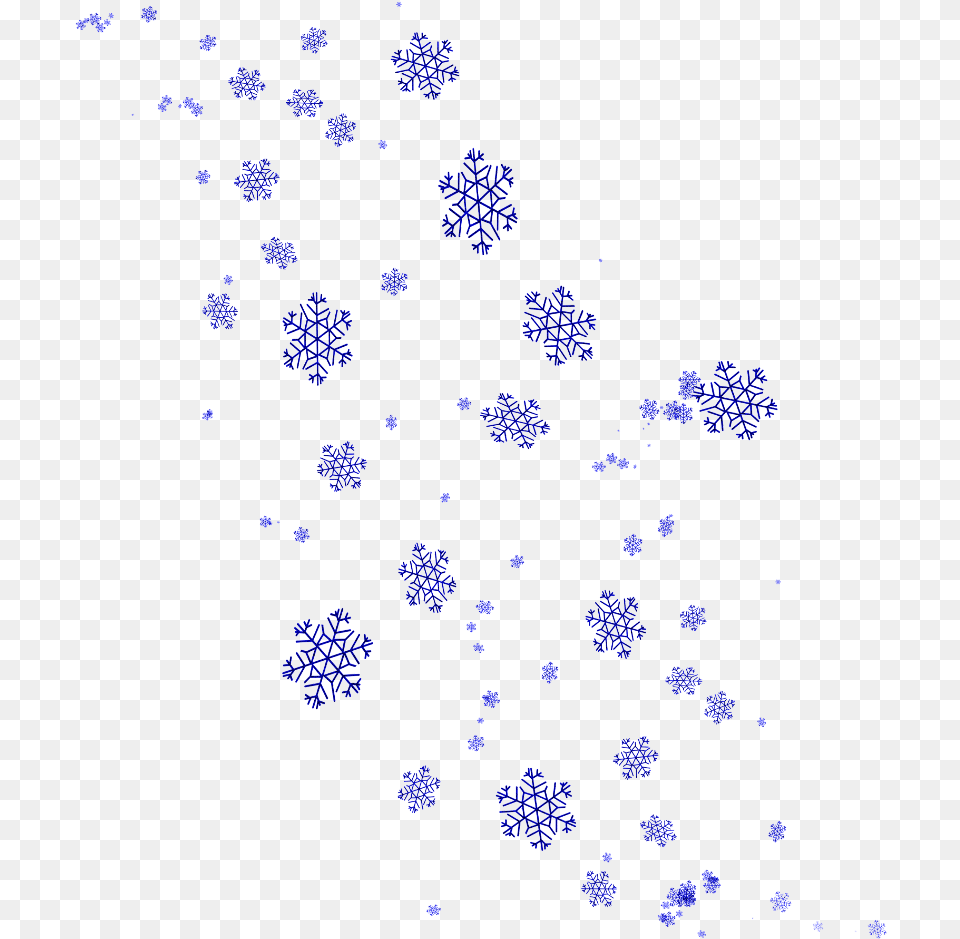 Transparent Snowflakes Falling Transparent Illustration, Pattern, Nature, Outdoors Png