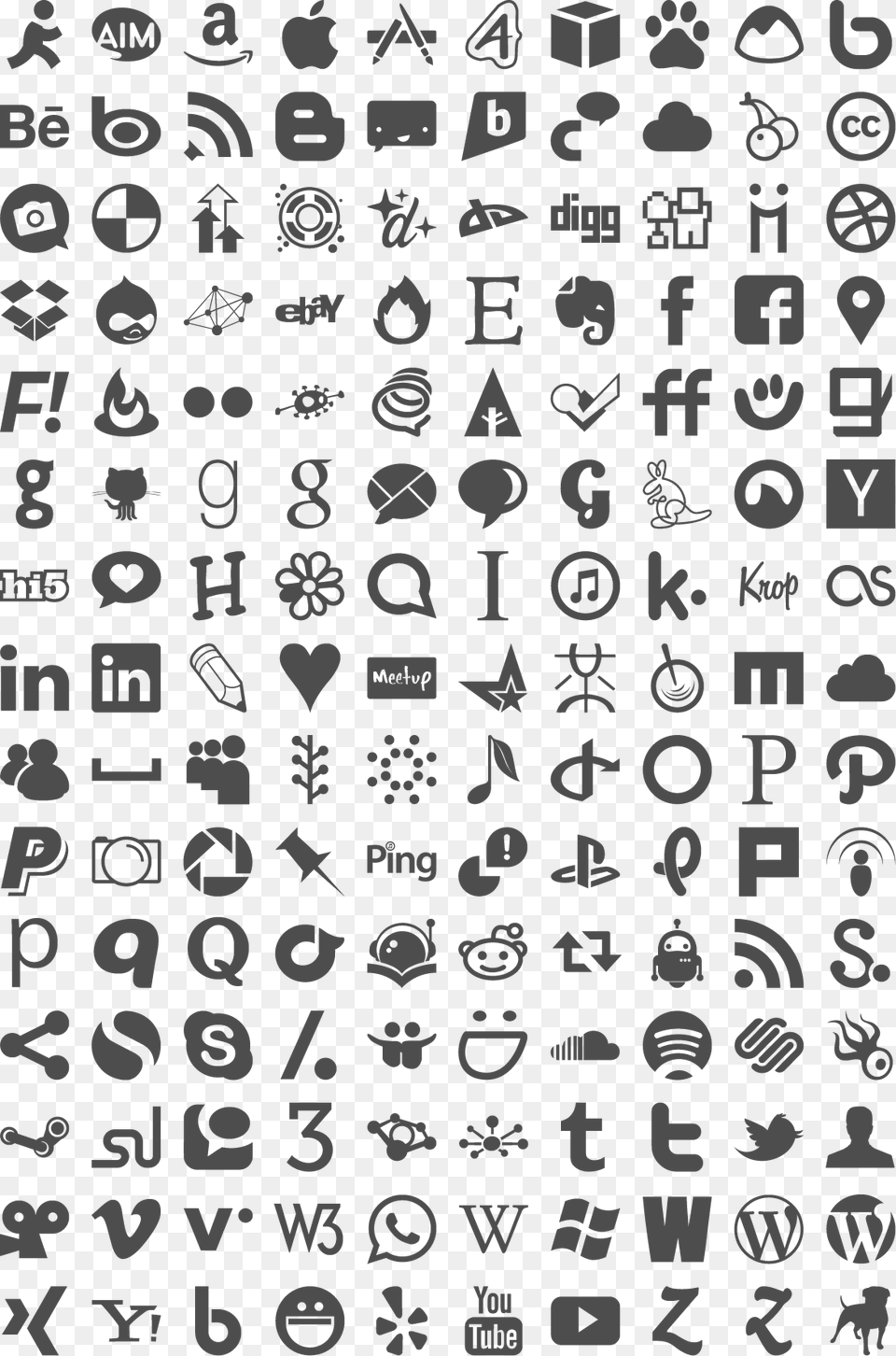 Transparent Social Icons Vector, Chess, Game, Text, Symbol Png Image