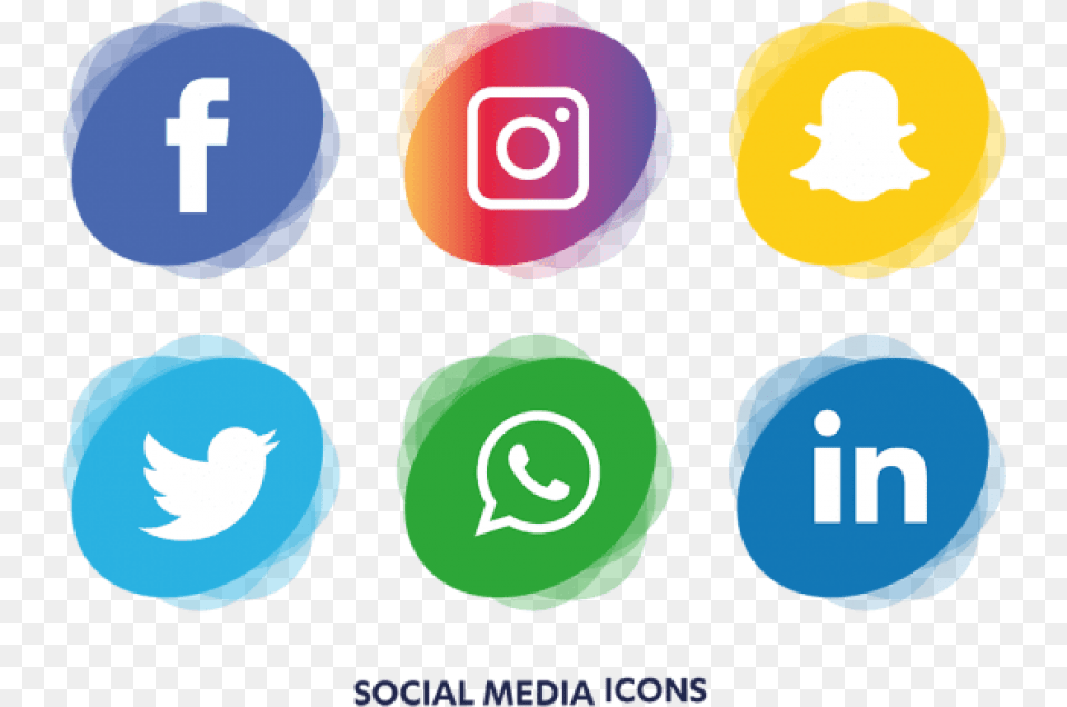 Transparent Social Media Icons, Light, Logo Png