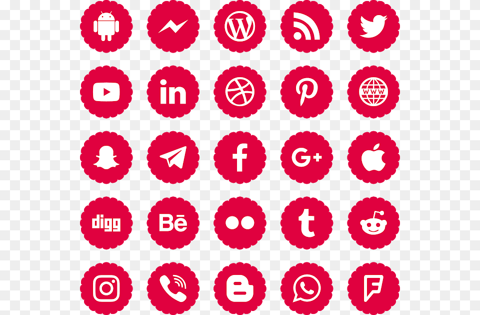 Transparent Social Media Icons Vector Social Media Vector Icons, Number, Symbol, Text Free Png