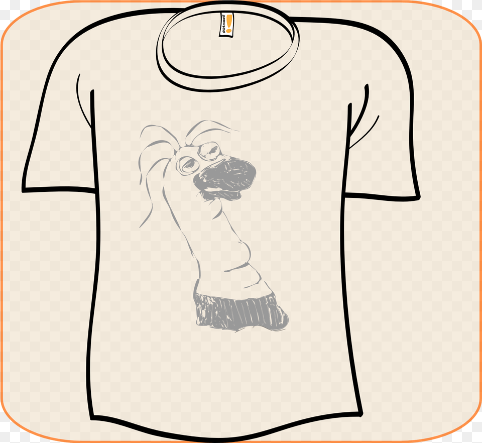 Transparent Sock Puppet Shirt, T-shirt, Clothing, Tool, Brush Png