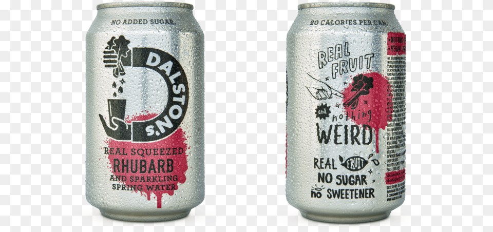 Transparent Soda Cans Dalstons Spring Water, Alcohol, Beer, Beverage, Can Png Image