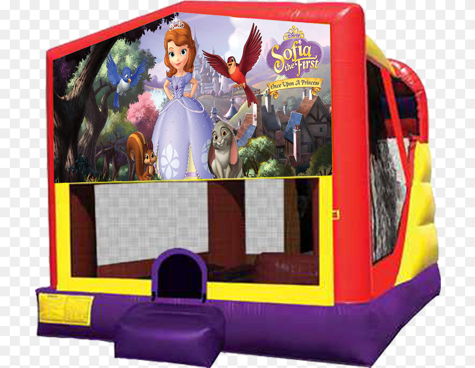 Transparent Sofia The First Baby Shark Bounce House, Inflatable, Toy, Doll, Indoors Free Png