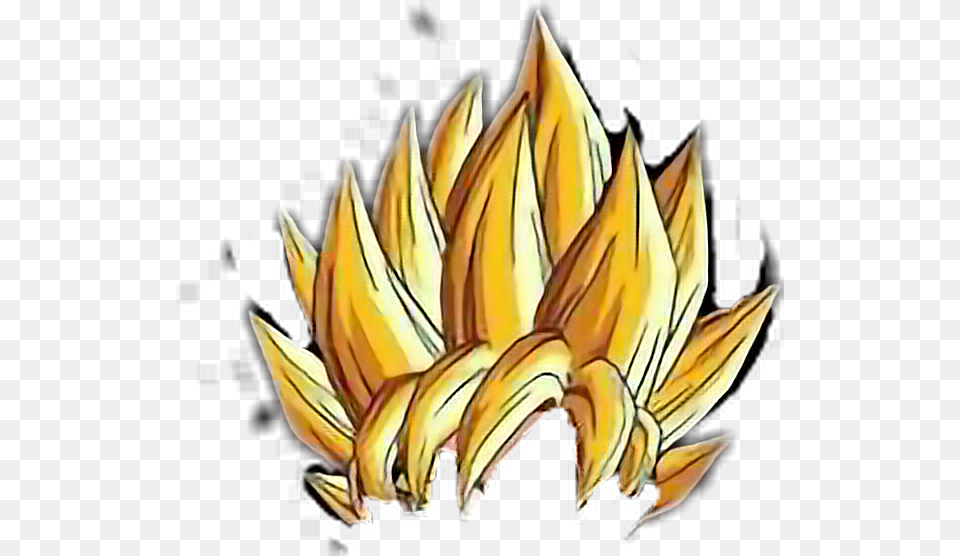 Transparent Son Goku Super Saiyan Goku Head, Dahlia, Flower, Petal, Plant Png Image