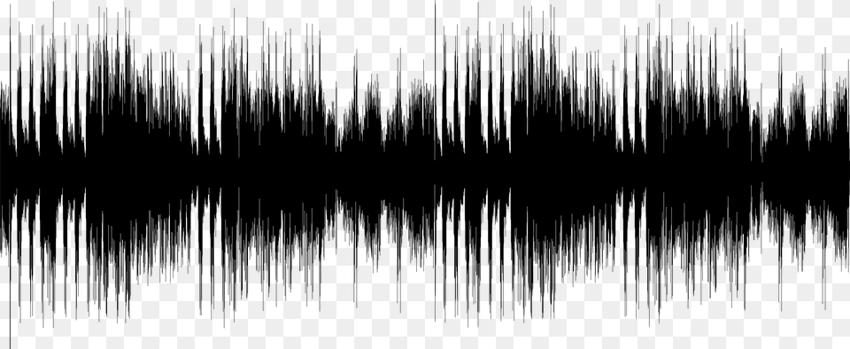 Transparent Sound Wave Clipart Sound Waves Gif Transparent, Gray Free Png