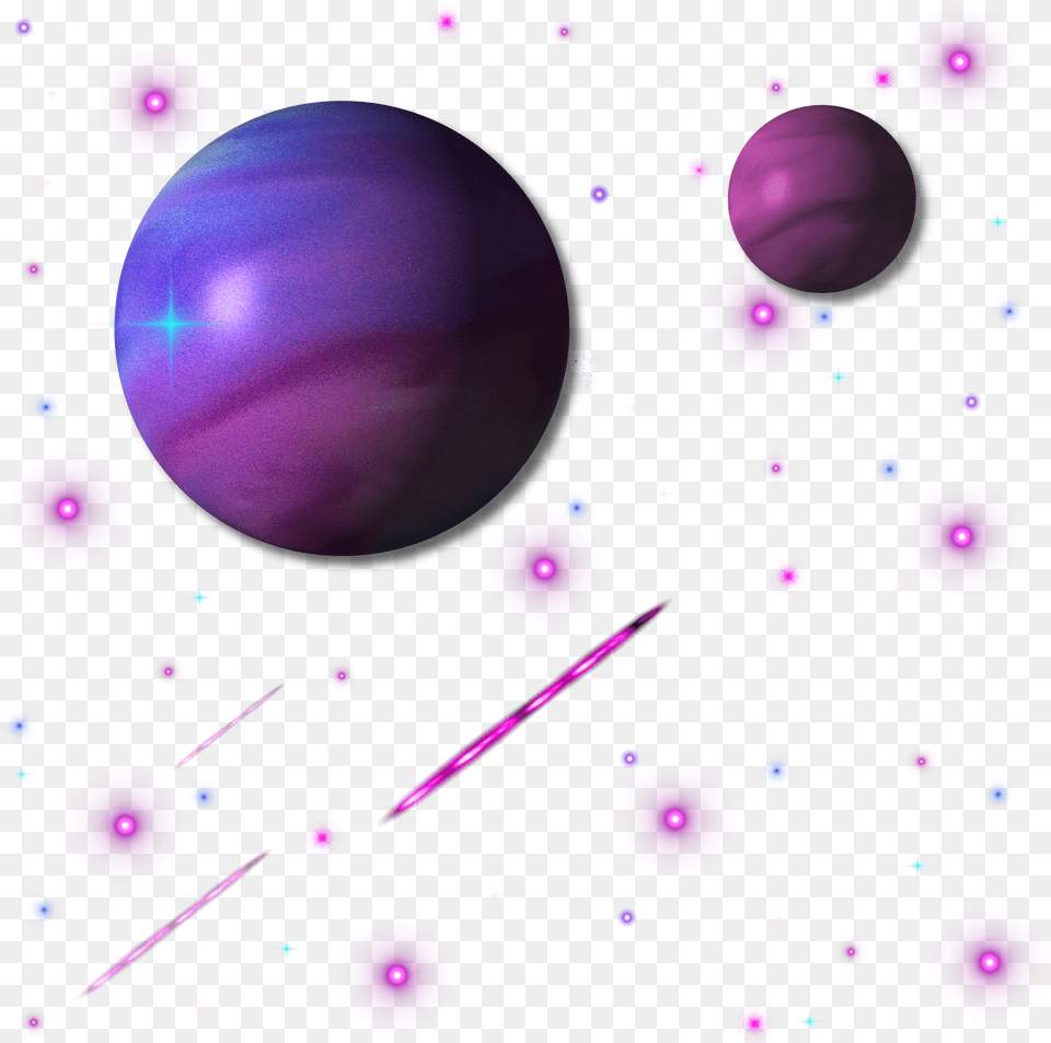 Transparent Space Background Clipart Transparent Background Space Transparent, Purple, Sphere, Astronomy, Outer Space Free Png Download