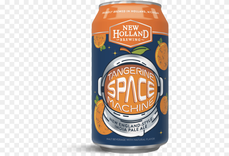 Transparent Space Dust New Holland Tangerine Space Machine, Tin, Can, Alcohol, Beer Png Image