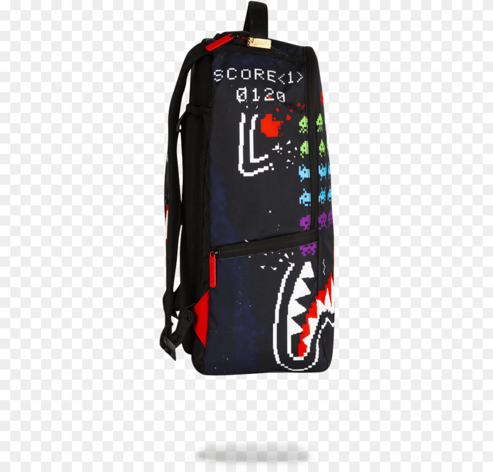 Space Invaders Ship Messenger Bag, Backpack Free Transparent Png