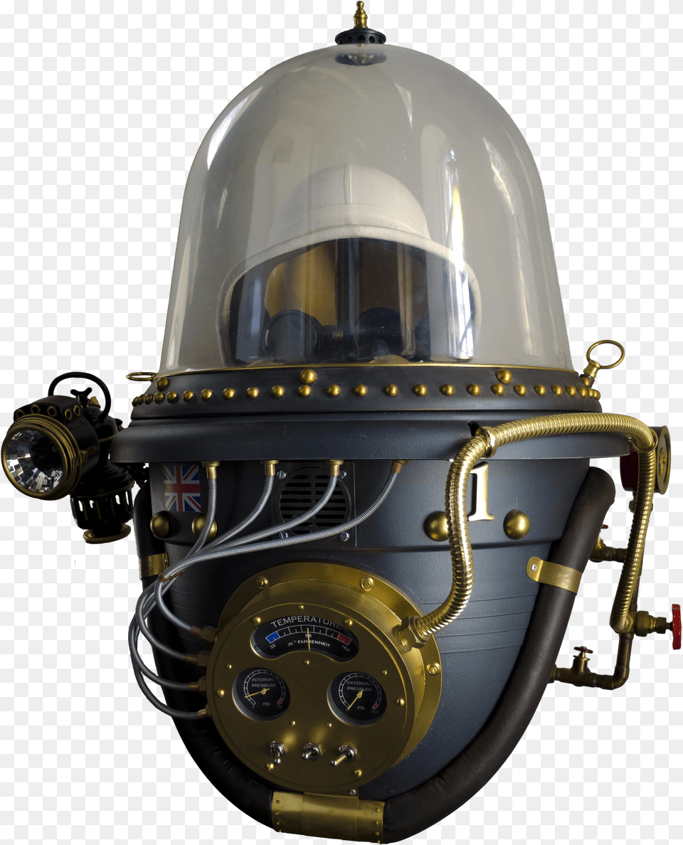 Space Suit Steampunk On Background Free Transparent Png
