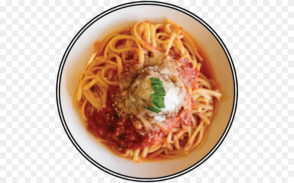 Transparent Spaghetti And Meatballs Clipart Chinese Noodles, Food, Pasta, Plate Png Image