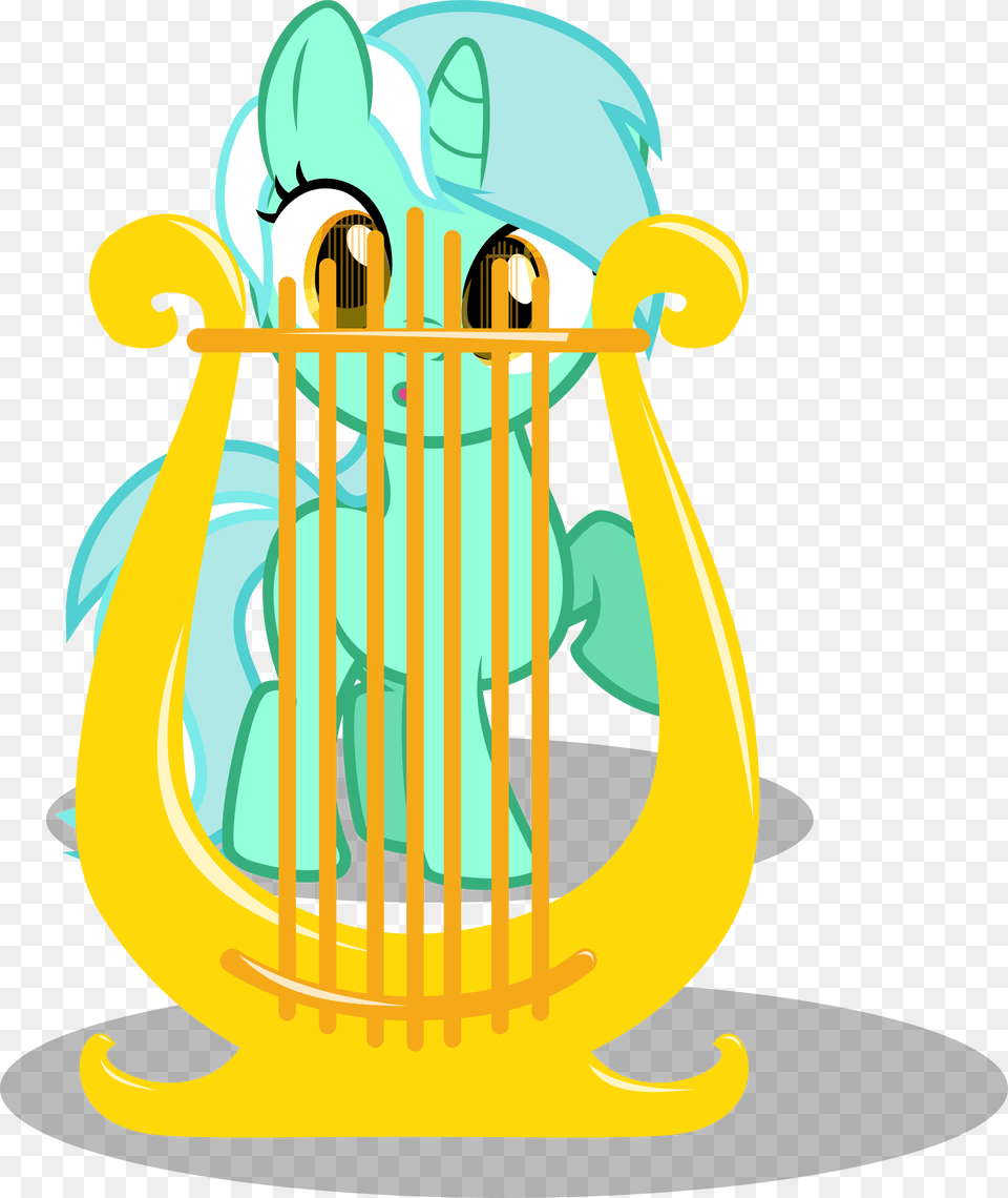 Transparent Sparkles Clipart Lyra Cutie Mark, Harp, Lyre, Musical Instrument Free Png