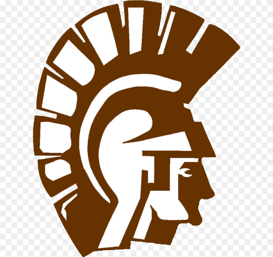 Transparent Spartan Mascot Clipart Roger Bacon High School Logo, Clothing, Face, Glove, Head Png