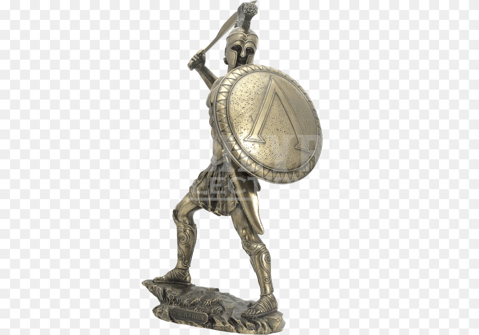 Spartan Sword Spartan Raising His Sword, Bronze, Armor, Adult, Male Free Transparent Png