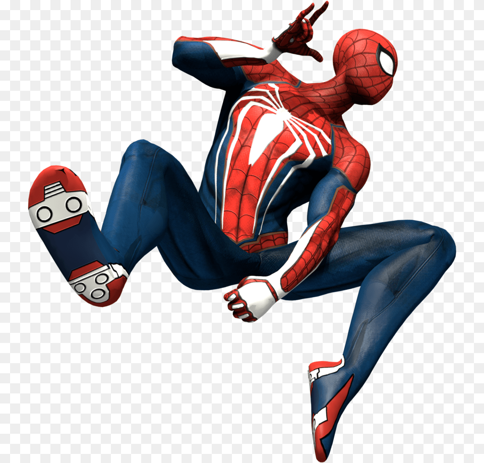 Transparent Spiderman Clipart Ps4 Spiderman Transparent Background, Adult, Person, Man, Male Png