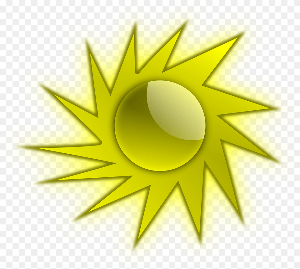 Transparent Spiky Circle Vr Symbol Cool Sol, Plant, Daisy, Flower, Gold Free Png Download