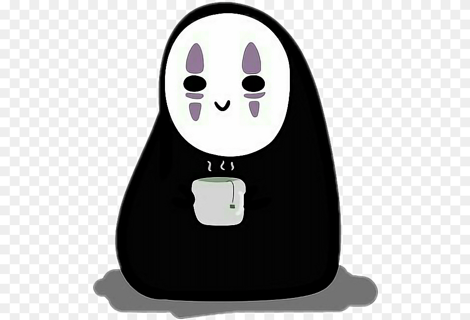 Transparent Spirited Away Spirited Away No Face Cute, Bag, Head, Person Free Png