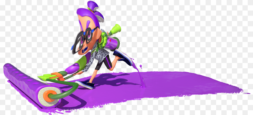 Transparent Splat Tim Splatoon Purple Inkling, Person Free Png Download