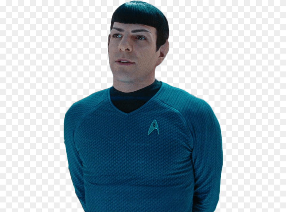 Transparent Spock From Star Trek Into Darkness Last Transparent Spock, Adult, Sleeve, Person, Man Free Png Download