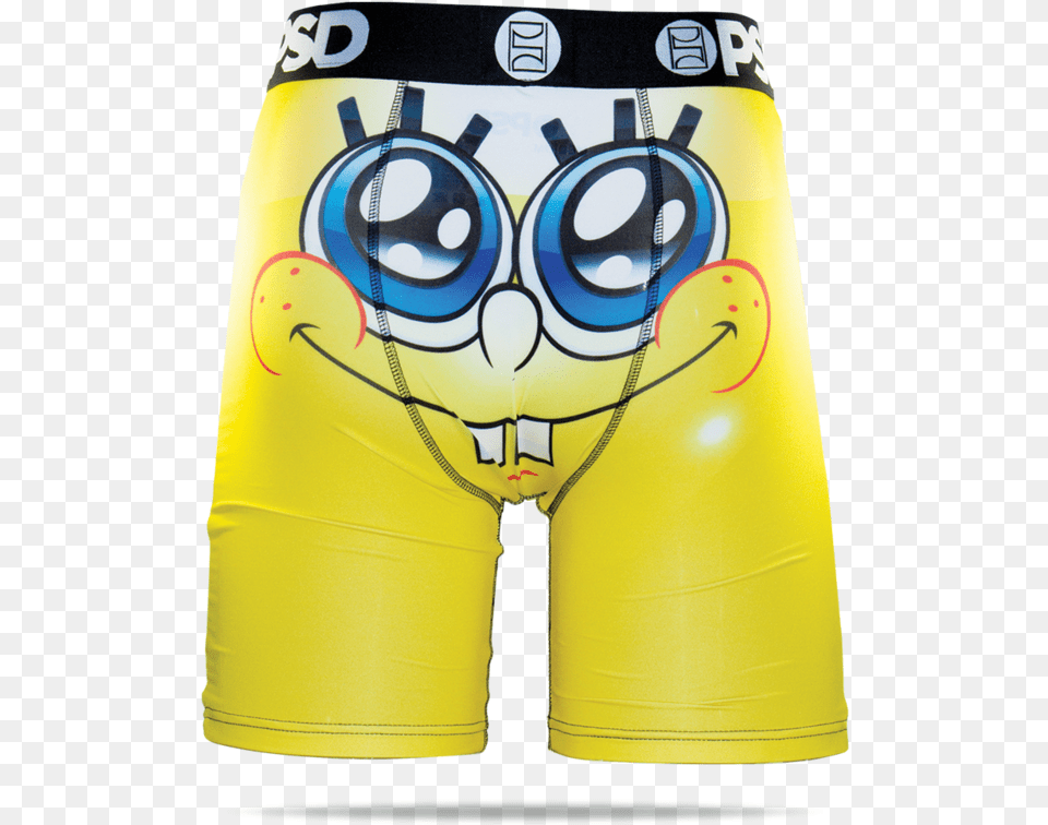 Transparent Sponge Bob Spongebob Underwear, Clothing, Shorts, Swimming Trunks Png