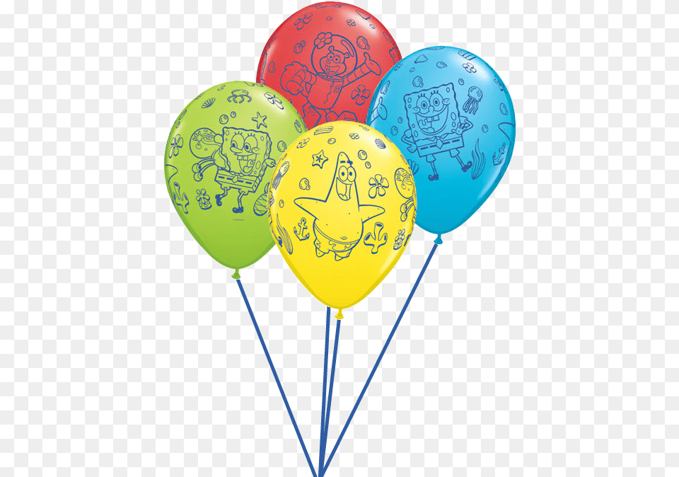 Spongebob Balloon Free Transparent Png