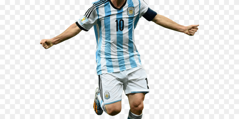 Transparent Sportswear Clipart Lionel Messi Argentina, Shorts, Clothing, Shirt, Body Part Png Image