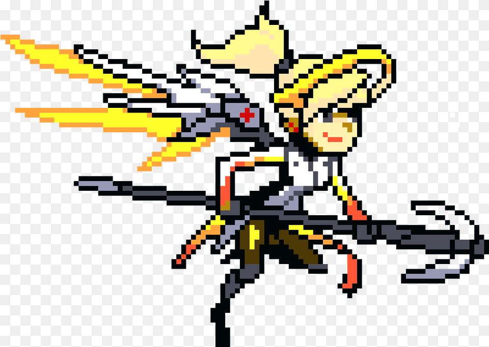Transparent Spray Overwatch Mercy Pixel Spray, Animal, Bee, Insect, Invertebrate Png Image